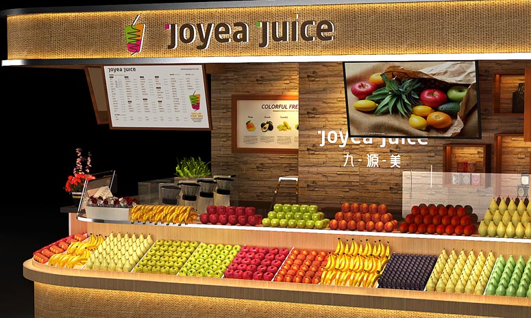 果汁店铺设计