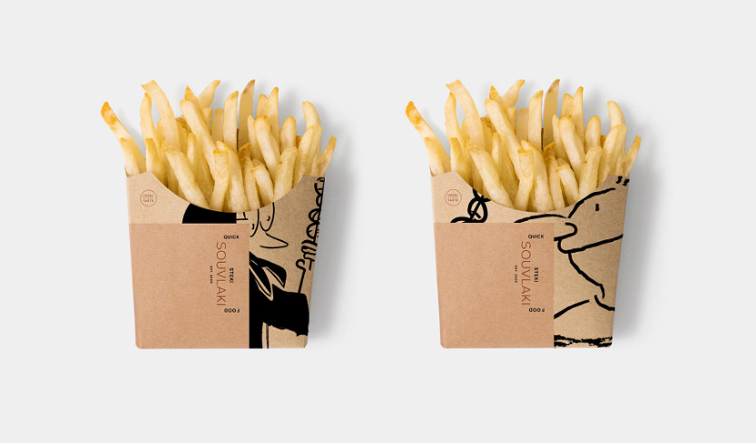 希臘快餐廳品牌設(shè)計全案 希臘快餐廳品牌設(shè)計全案