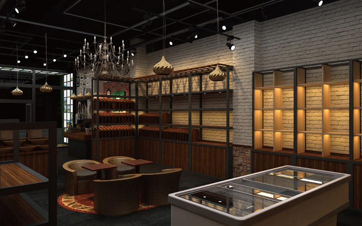 絲路果農店鋪設計