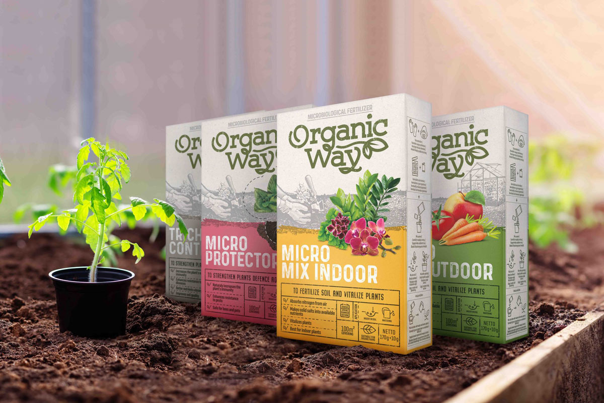 家庭園藝有機(jī)肥包裝設(shè)計